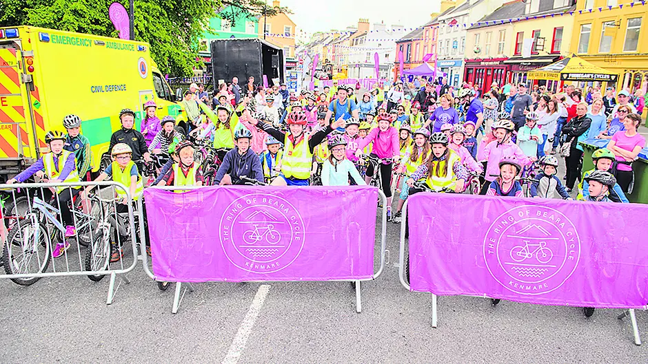 Kids' option on Ring of Beara cycle Image