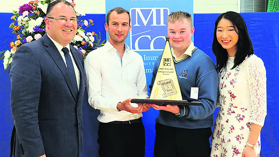 Past pupils special guests at awards ceremony Image