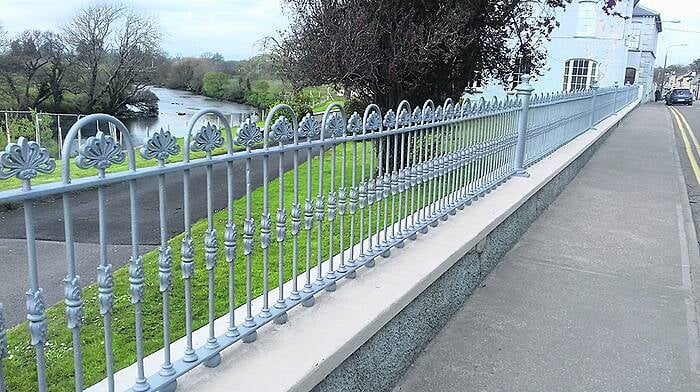 Historic church railings are now preserved for the future Image