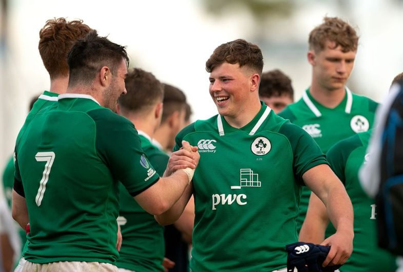 Hodnett and Wycherley play their part in Ireland win at U20 World Championships Image