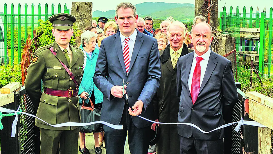 Minister opens first phase of Lonehort Battery restoration Image