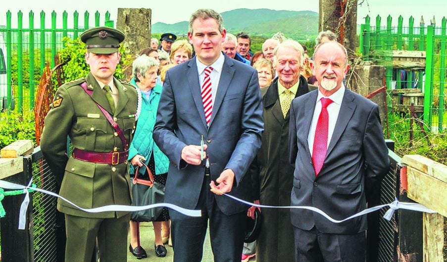 Minister opens first phase of Lonehort Battery restoration Image