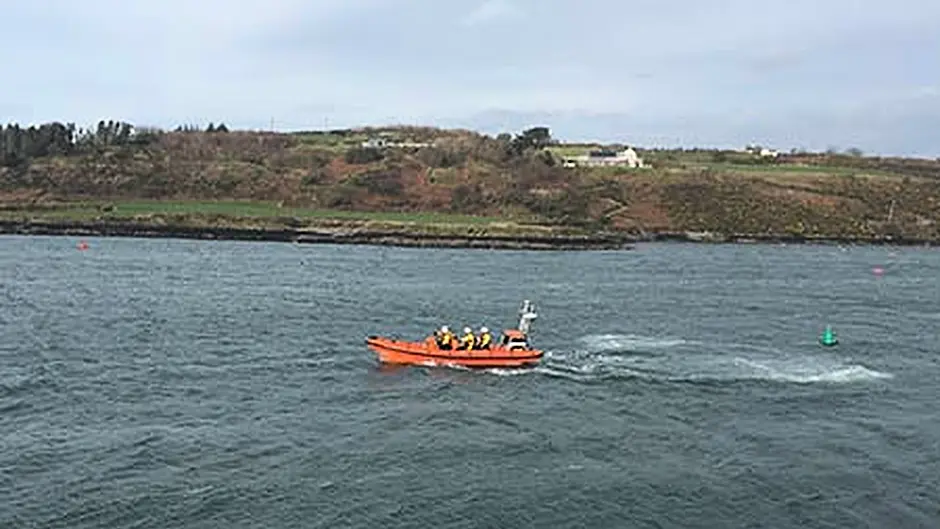 Second launch of the day for Baltimore lifeboat Image