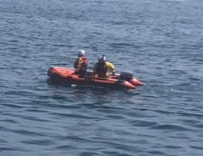 Yacht rescued off Mizen after propeller gets caught in pot buoy Image