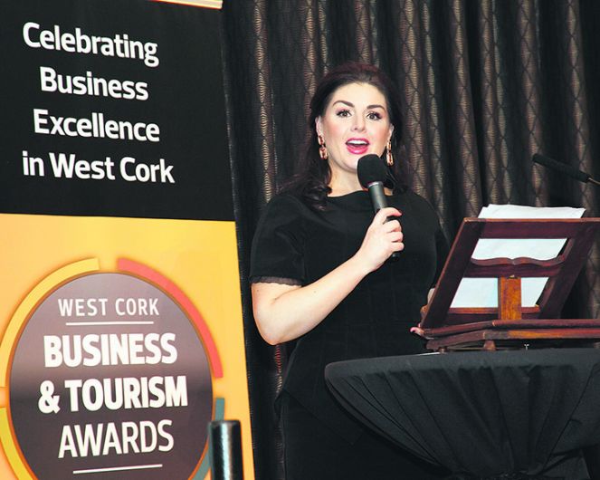 Síle sets the tone as Business Awards host Image