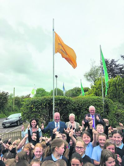 Amber flag awarded to Crossmahon school Image