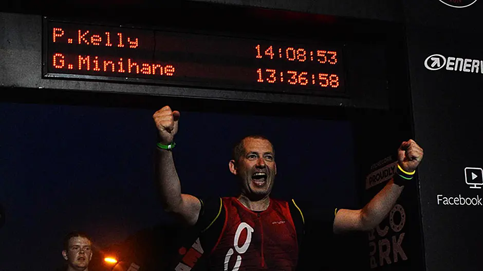 Garry survives tough and gruelling Ironman Image