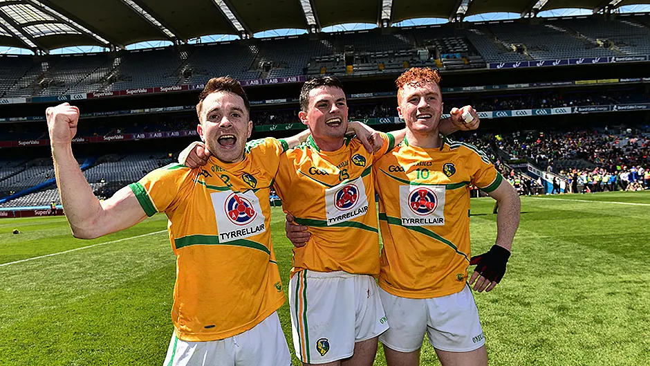 Ben Murray and Cathal O'Donovan hurl their way into Leitrim folklore Image
