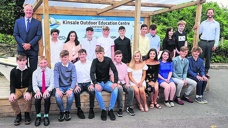 Outdoor education students graduate in Kinsale Image
