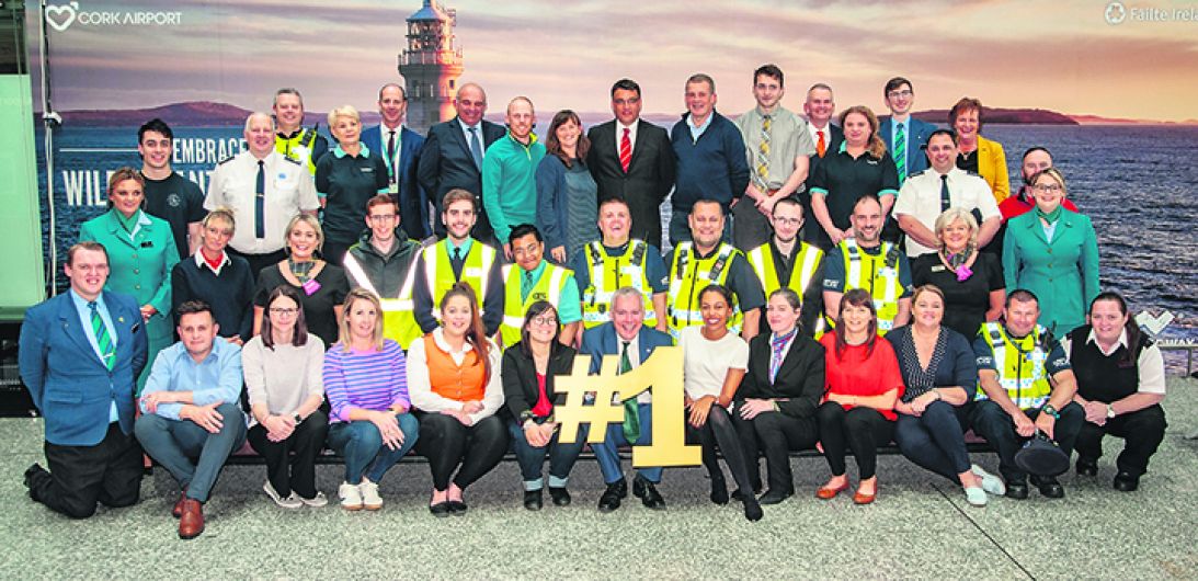 Cork Airport is celebrating its ‘best in Europe' title Image