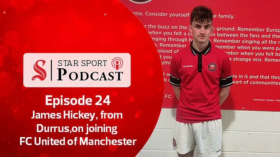 PODCAST: James Hickey from Durrus on signing for FC United of Manchester Image