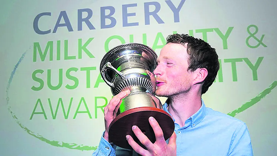 Bandon supplier Nigel wins Carbery Quality Milk award Image