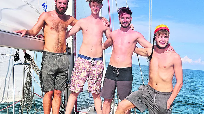 West Cork lads buy a yacht and set sail to see the world by sea Image