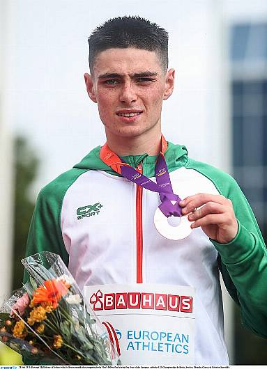 Darragh McElhinney shows his class again with bronze medal at European U20s Image