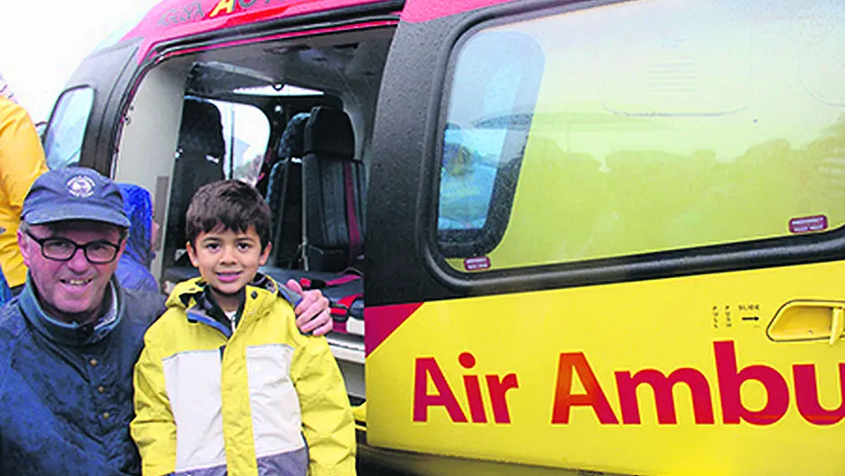 Air ambulance hopeful airport will waive €80 landing fee Image