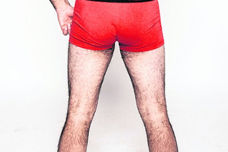 Letter on ‘men in shorts' grows legs Image