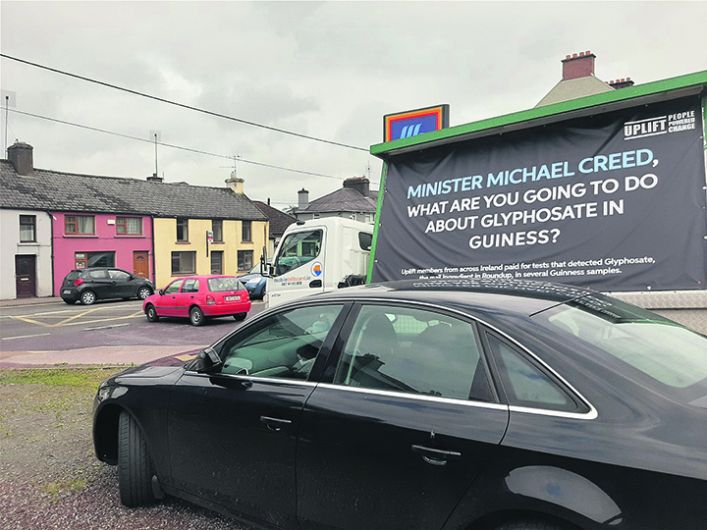 Billboard in Macroom puts Minister Creed on the spot Image