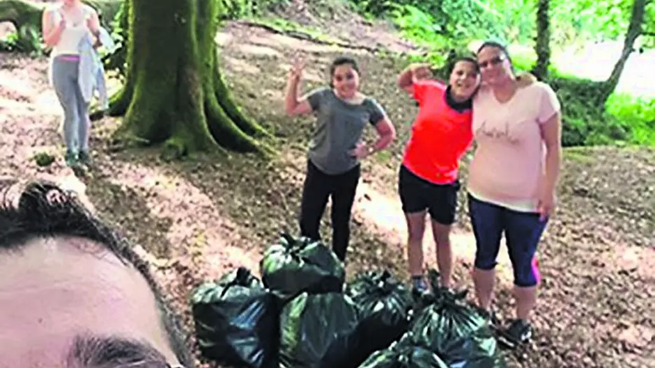 Why do we continue to destroy our lovely little land with litter? Image