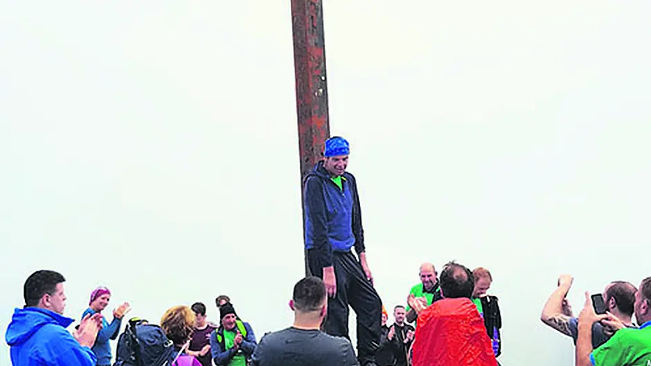 Clonakilty man with MND makes it to top of ‘epic' Carrauntoohill Image