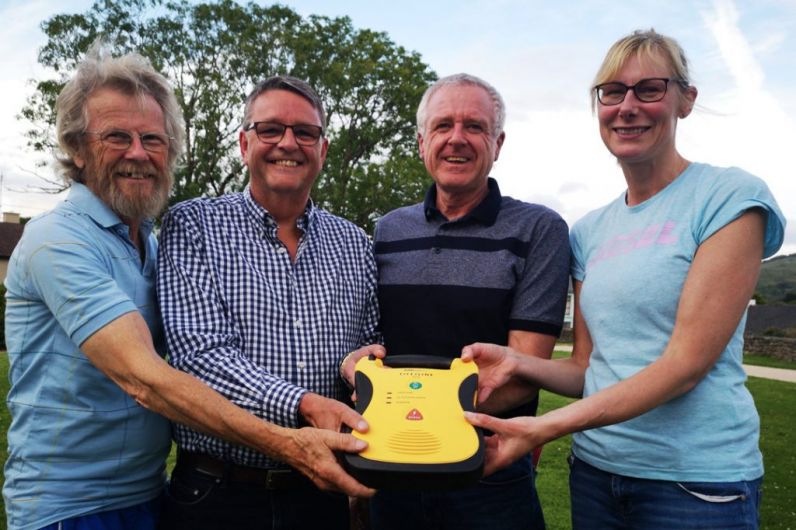 Community hall's defibrillator saved Durrus Frank's life Image