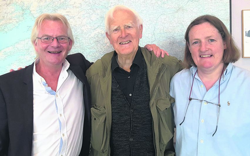 Best-selling author Le Carré traces his local roots Image