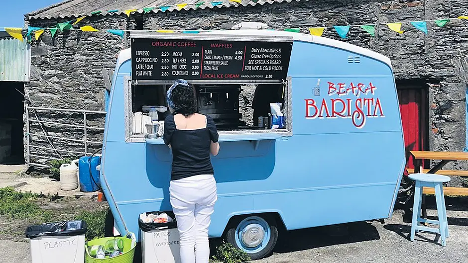 Beara's beach barista is bringing it all west Image