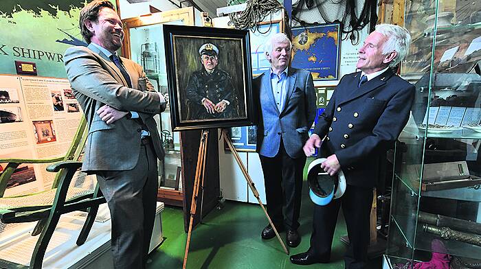 Lightkeeper's portrait unveiled at event recalling Fastnet tragedy Image