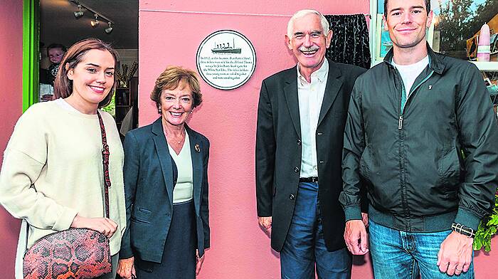 Plaque to mark Titanic ticket office unveiled in Ballydehob Image