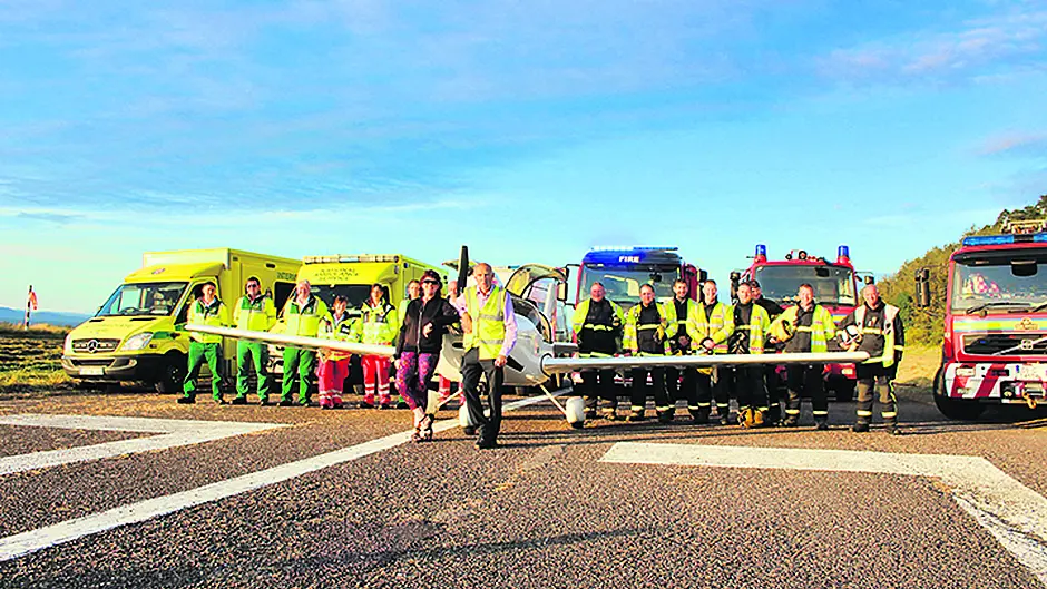 Bantry's airfield is ready for action! Image