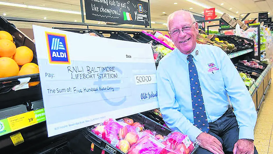 Aldi's donation to Baltimore RNLI's lifeboat is just swell Image