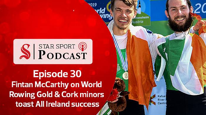 PODCAST: Fintan McCarthy on his World Rowing gold & Cork minors toast All Ireland success Image