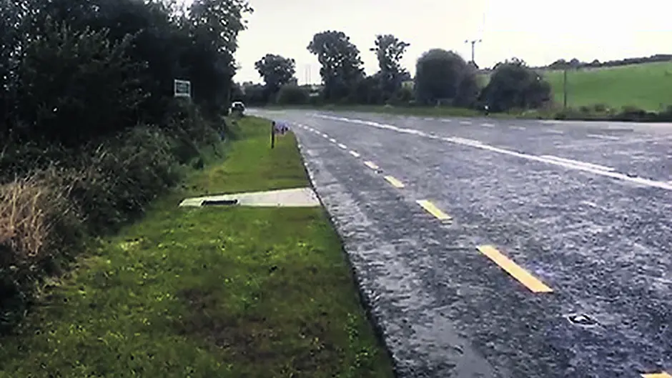Clon's new greenway forces users onto the N71 Image