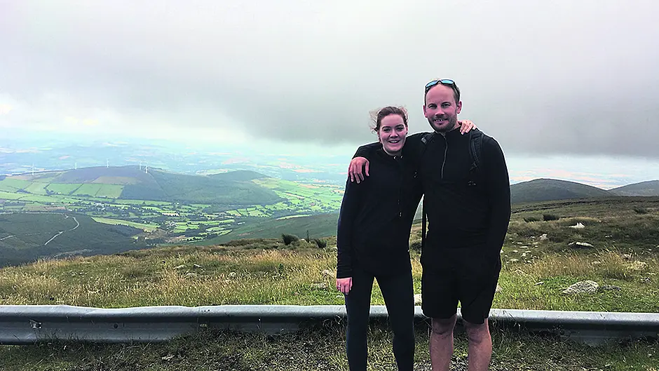 Sue & Rich do Mizen to Malin Image