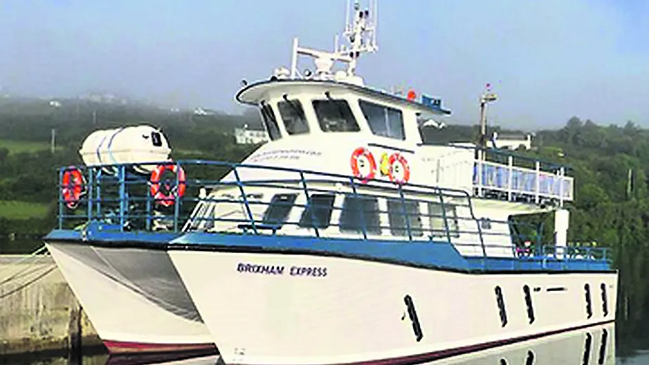Former Cape Clear ferry operators auction boat after failed UK service Image
