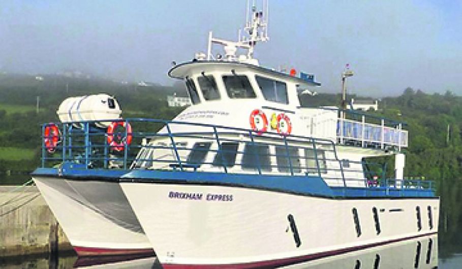 Former Cape Clear ferry operators auction boat after failed UK service Image