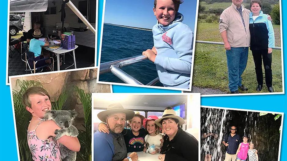 Cloughduv family are living the dream of a year down under Image