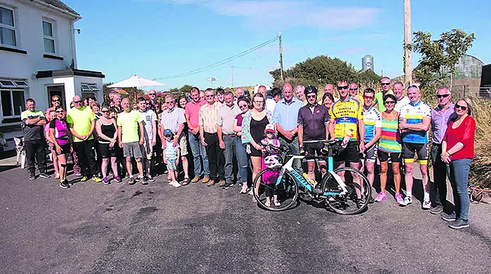 Charity cycle from Kerry to Lisheen recalls cousins Image