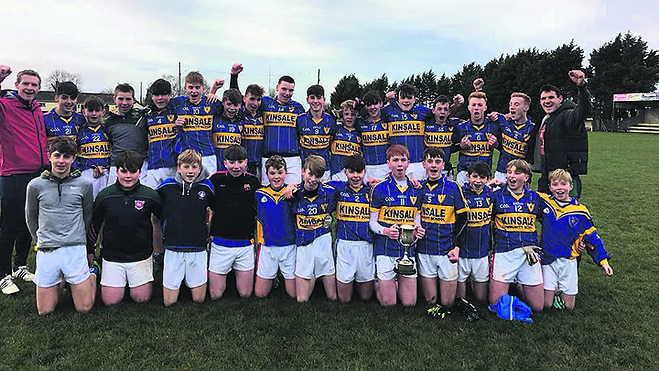 Kinsale CS U15 footballers crowned Munster champs Image