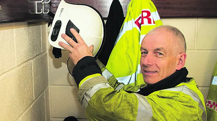 Harold's 29-year love affair with fire service Image
