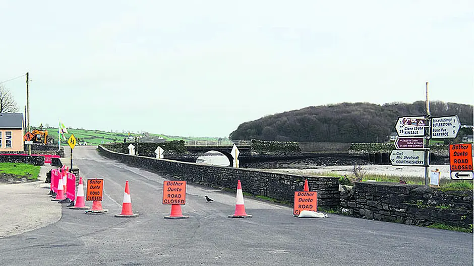 Courtmacsherry detour will be in operation until March Image