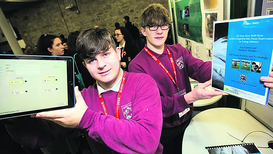Local schools have winning formula to take BT Young Scientists honours Image