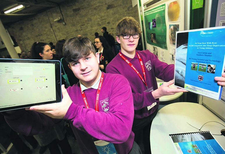 Local schools have winning formula to take BT Young Scientists honours Image