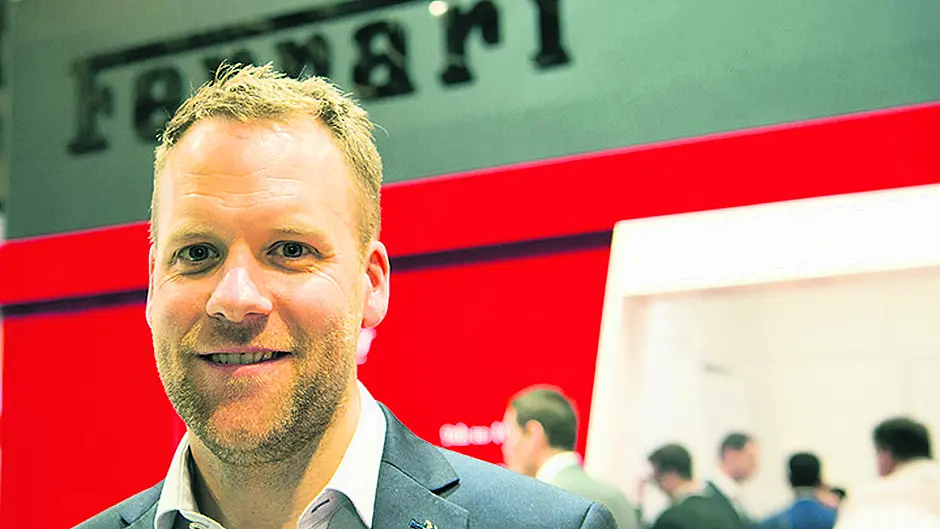 Griffin is broadening his skill set with Ferrari Image