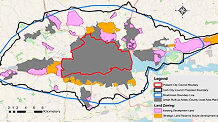 Cork's controversial boundary changes sanctioned by Oireachtas Image