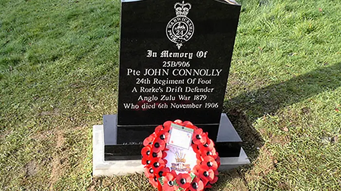 Beara soldier's grave rededicated in Welsh ceremony Image