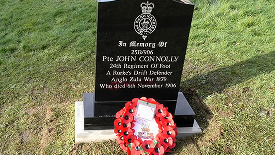 Beara soldier's grave rededicated in Welsh ceremony Image