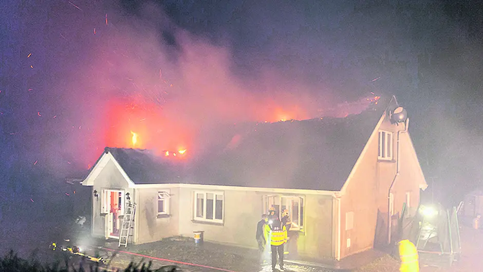 Family's lucky escape from Bantry blaze Image