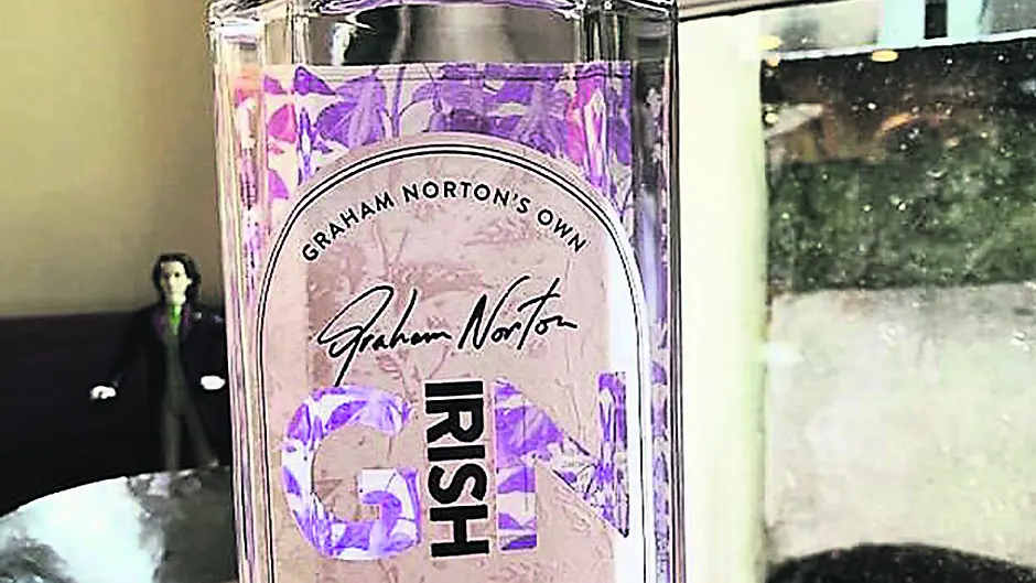 Graham says his new gin is ‘just the tonic' Image