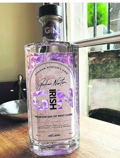 Graham says his new gin is ‘just the tonic' Image