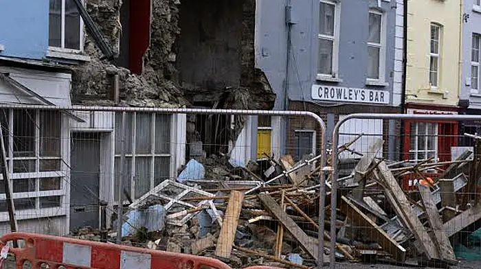 Oliver Plunkett  Street to remain closed until March at the earliest. Image